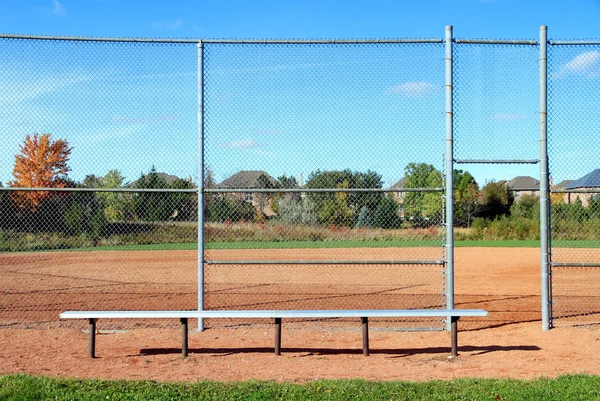 Suburban Baseball Diamond — Stock Photo, Image