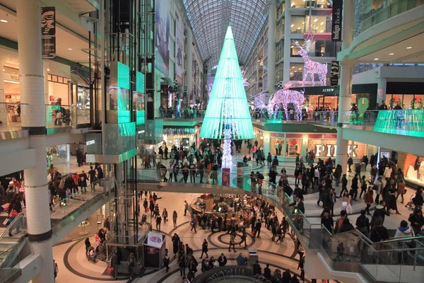 Toronto'da alışveriş Noel — Stok fotoğraf
