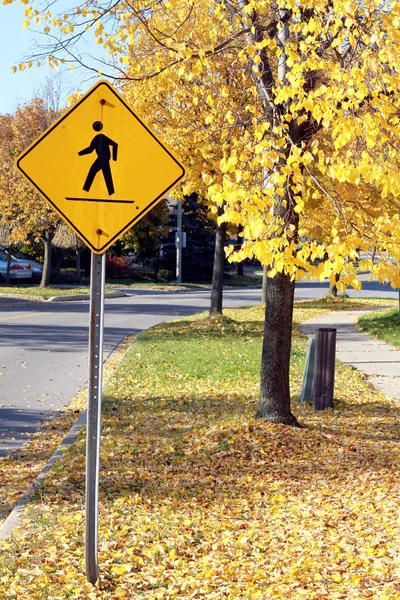 Pedestrian Sign — Stock Photo, Image