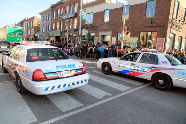 Toronto politie auto 's — Stockfoto