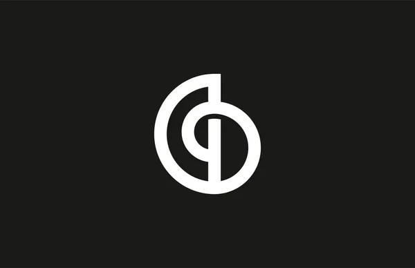 Design Logotipo Arredondado — Fotografia de Stock
