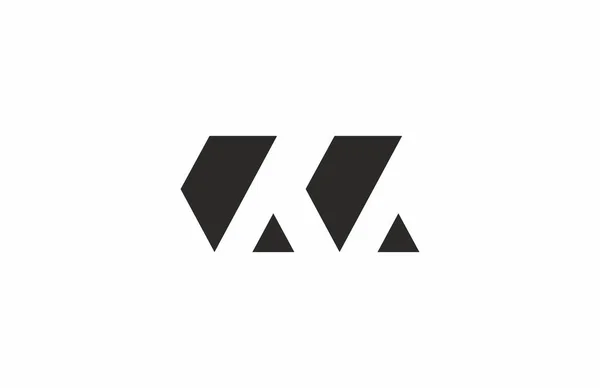 Minimalna Litera Lub Logo House — Wektor stockowy