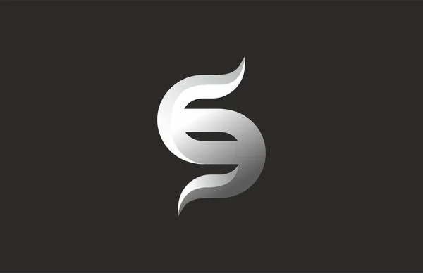 Abstrakter Buchstabe Oder Fettes Logo — Stockvektor