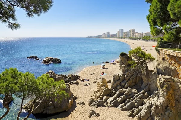 Vackra stranden i Spanien — Stockfoto