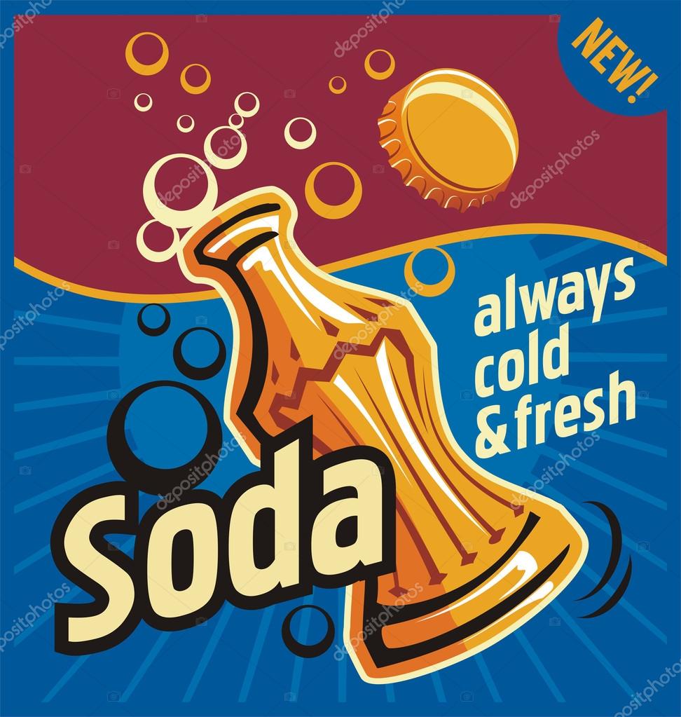 Download Soda — Vector de stock © razvart #28220499