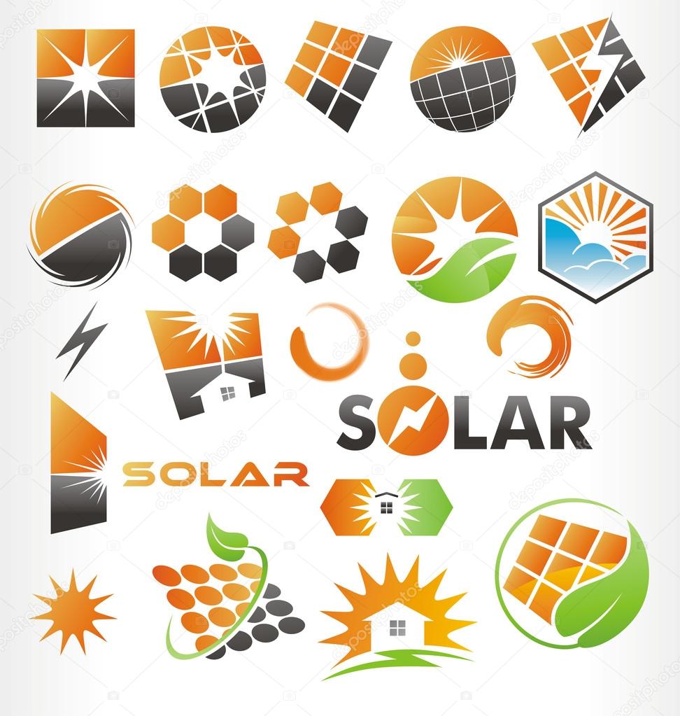 Set of vectors for a solar energy