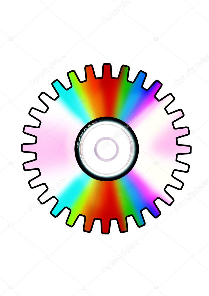 Gear wheel compact disk