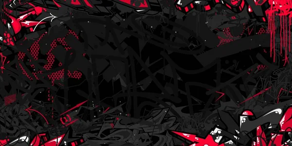 Karanlık Soyut Hip Hop Sokak Sanat Graffiti Stili Şehir Kaligrafi Vektörü Resimleri Arkaplanı