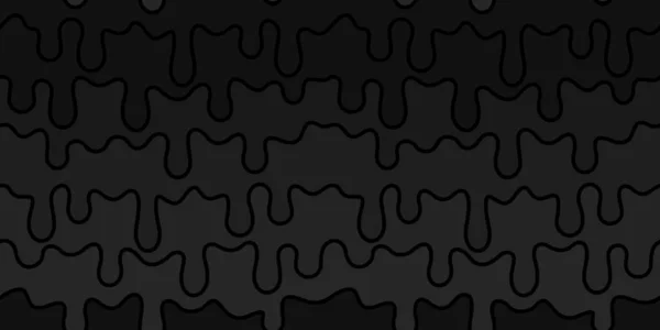 ダークブラックドリッピングペイントシームレス抽象パターンベクトルイラスト背景テンプレートアート ロイヤリティフリーストックベクター