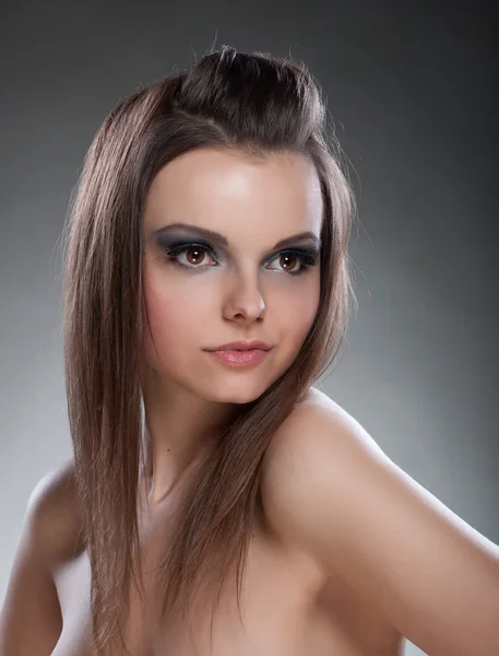 Beautiful Woman Portrait with make up — Stock Photo, Image