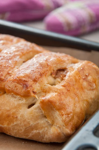 Strudel ciasta na pieczenia — Zdjęcie stockowe