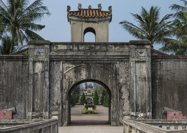 Vietnam quang tri: kale girişine. — Stok fotoğraf
