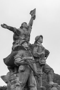 Vietnam yakın çekim war memorial kadın destek birlikleri onurlandırmak için.