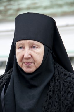 Russia Gorutsy - 29 August 2010 - Orthodox Christianity: Mother Superior at the Resurrection Convent nunnery.