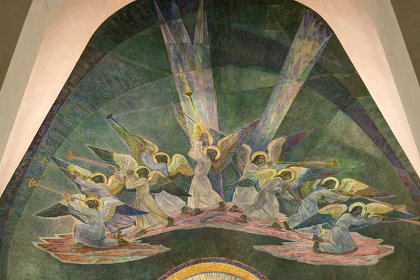 Άγγελοι στο Ροβανιέμι εκκλησία — Φωτογραφία Αρχείου