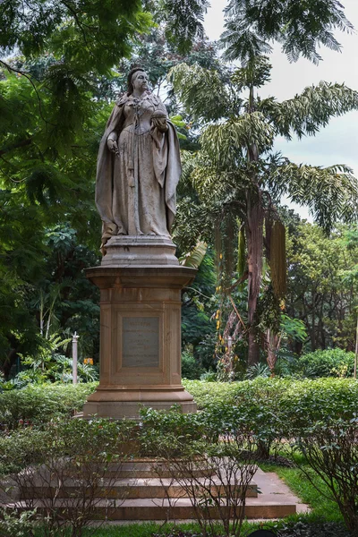 Статуя королеви Вікторії в bengaluru. — стокове фото
