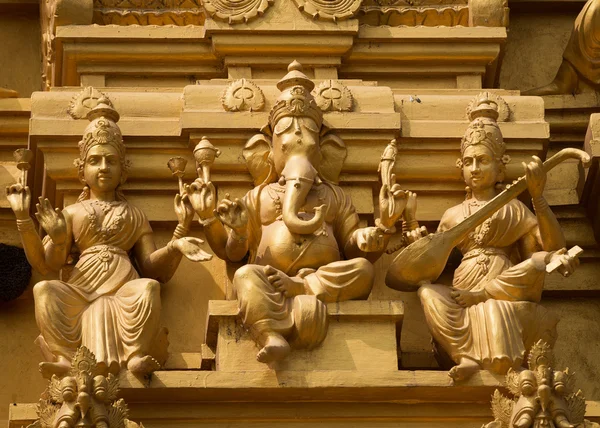 Lord ganesha på sri naheshwara i bangalore. — Stockfoto