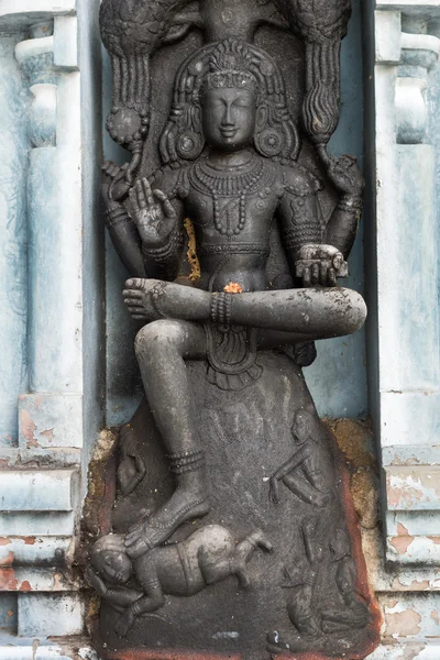 Dakshinamurthy, Аватар бога Шиви, в rathinagiri підсапують te — стокове фото