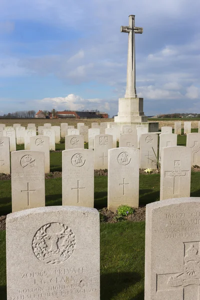 Bard yazlık mezarlıkta ypres, flanders, Belçika - portre. — Stok fotoğraf