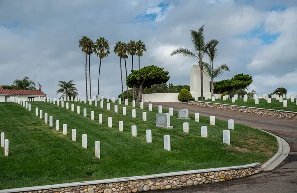 San Diego California Usa October 2021 Fort Rosecrans National Cemetery — Stock Photo, Image