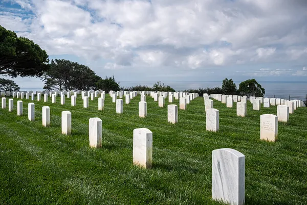 San Diego California Usa October 2021 Fort Rosecrans National Cemetery — Stock Photo, Image