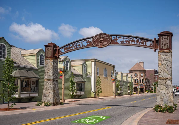 Temecula Estados Unidos Abril 2022 Barrio Del Casco Antiguo Lado —  Fotos de Stock