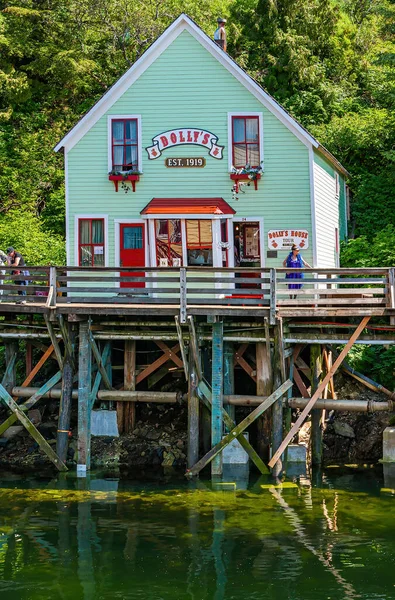 Ketchikan Alaska Usa Luglio 2011 Primo Piano Del Dolly Museum — Foto Stock