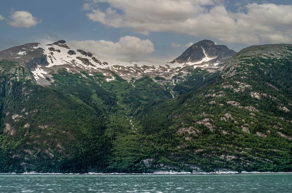 Skagway Alaska Usa Juli 2011 Taiya Inlet Ovanför Chilkoot Inlet — Stockfoto