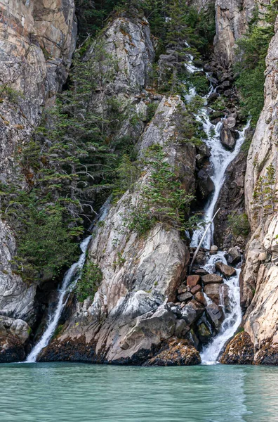 Skagway Alaska Usa July 2011 Εισαγωγή Taiya Πάνω Από Chilkoot — Φωτογραφία Αρχείου