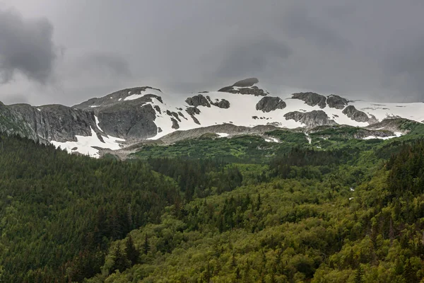 Skagway Alaszka Usa 2011 Július Taiya Inlet Chilkoot Inlet Felett — Stock Fotó