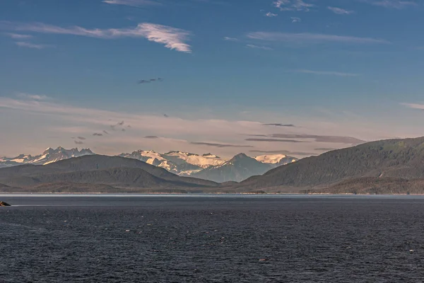 Skagway Alaska Usa July 2011 Εισαγωγή Taiya Πάνω Από Chilkoot — Φωτογραφία Αρχείου