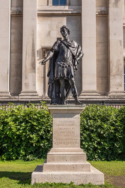 London July 2022 Trafalgar Square Closeup Jacobus Secundus James Statue — Stockfoto