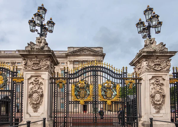London England July 2022 Buckingham Palace Closeup North Gate Front — Stock fotografie
