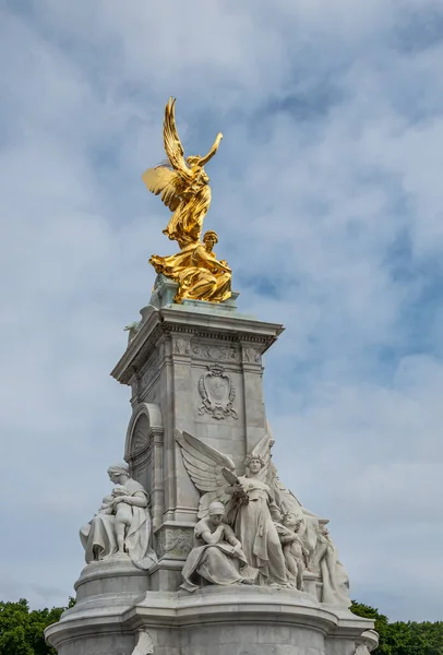 London England July 2022 Victoria Memorial Truth Statue Combination Front — 图库照片