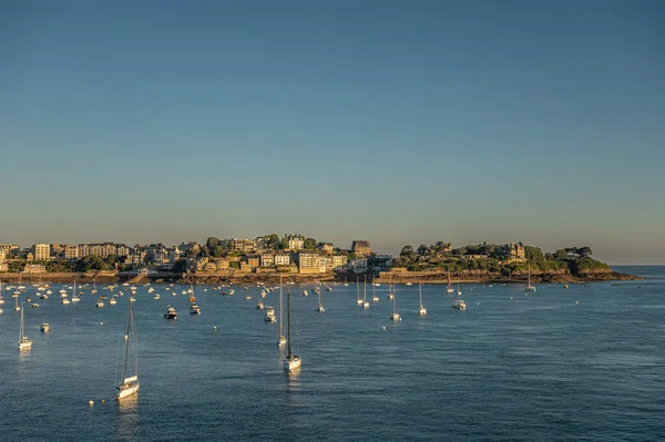 Malo Bretagne Frankreich Juli 2022 Weite Landschaft Über Das Wasser — Stockfoto