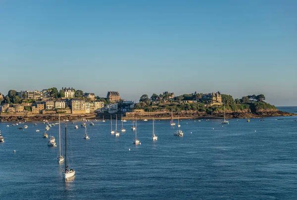 Malo Bretagne Frankreich Juli 2022 Morgenlicht Über Der Mündung Des — Stockfoto