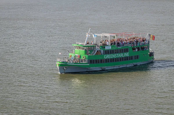 Antwerpen Flandern Belgien Juli 2022 Industrie Entlang Der Schelde Nahaufnahme — Stockfoto