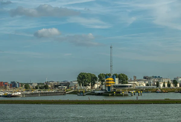 Роттердам Нидерланды Июля 2022 Года Смотр Офисы Verkeerscentrale Речного Портового — стоковое фото