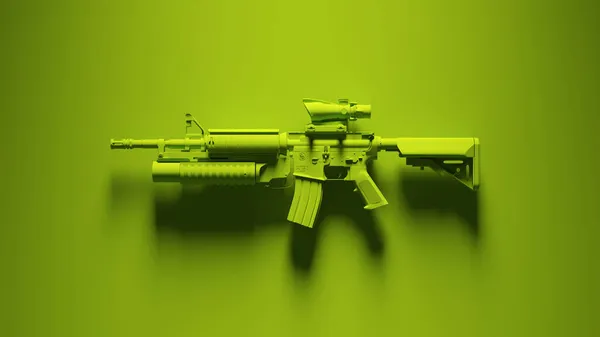 ícone de cor da arma groza. arma de fogo de videogame virtual