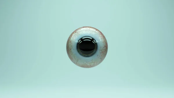 Eyeball Human Iris Cornea Pupil Dilatação Anatomia Visão Reflexão Ilustração — Fotografia de Stock
