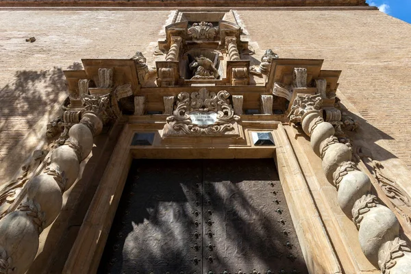 Valencia Spain 2022 Entrance Iglesia San Andres Catholic Church Valencia — стоковое фото