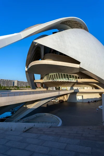 Valencia España 2022 Palacio Las Artes Palau Les Arts Reina — Foto de Stock