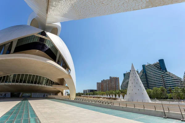 Valencia Spain 2022 Palace Arts Palau Les Arts Reina Sofia — Stock Photo, Image