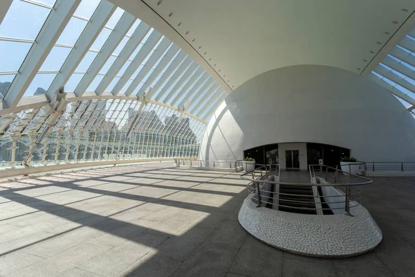 Valencia Spanien 2022 Hemisferic Kino Planetarium Und Lasershow Valencia Spanien — Stockfoto