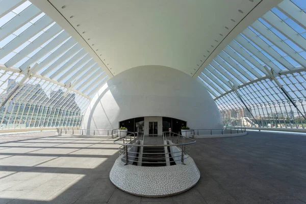 Valencia Spanien 2022 Hemisferic Kino Planetarium Und Lasershow Valencia Spanien — Stockfoto