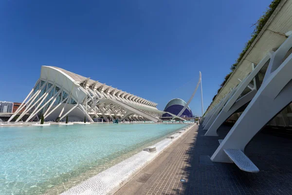 Valencia Spanyolország 2022 Museum Science City Arts Sciences Valencia Spanyolország — Stock Fotó