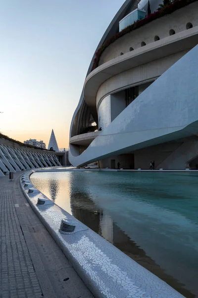 Валенсия Испания 2022 Palace Arts Palau Les Arts Reina Sofia — стоковое фото