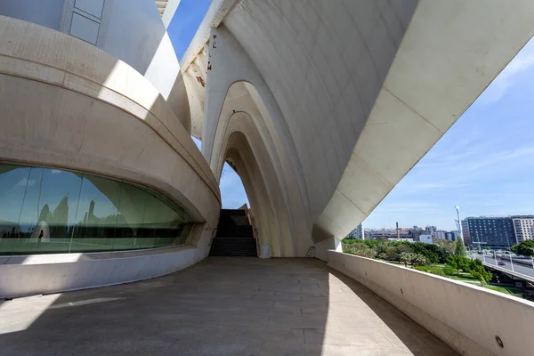 Valencia Spanien 2022 Das Innere Des Palastes Der Künste Palau — Stockfoto