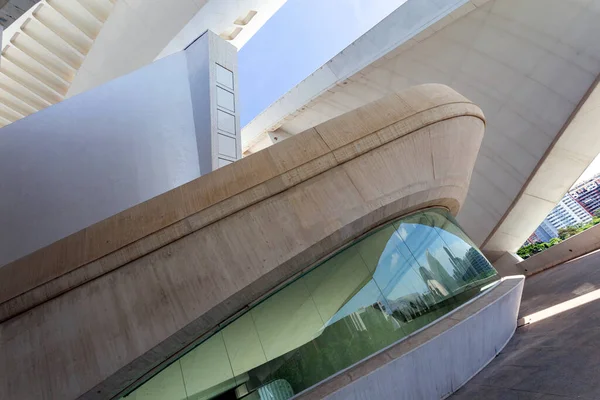 2022年7月5日 西班牙瓦伦西亚 瓦伦西亚艺术与科学城的艺术宫 索菲亚艺术宫 — 图库照片