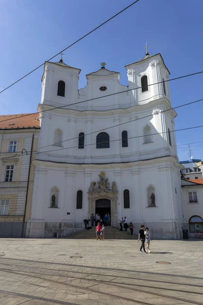Bratislava Eslovaquia 2022 Antigua Catedral San Juan Matha San Félix — Foto de Stock